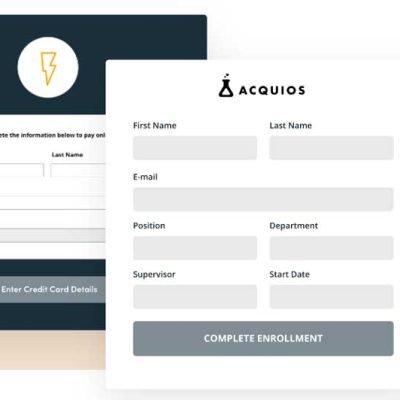 using Fundraisers forms