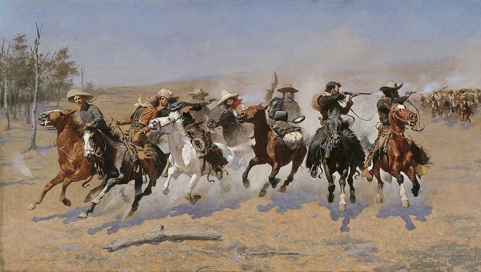 Frederic Remington's Noteworthy Paintings and Exhibitions