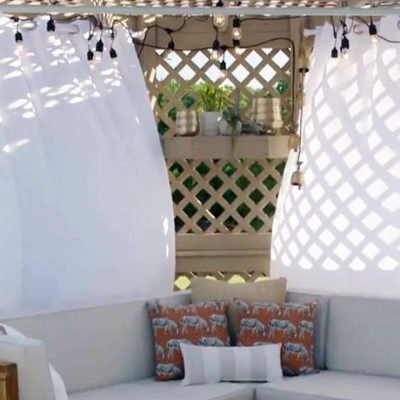 Using Outdoor Curtains to Create a Cozy and Inviting Outdoor Space