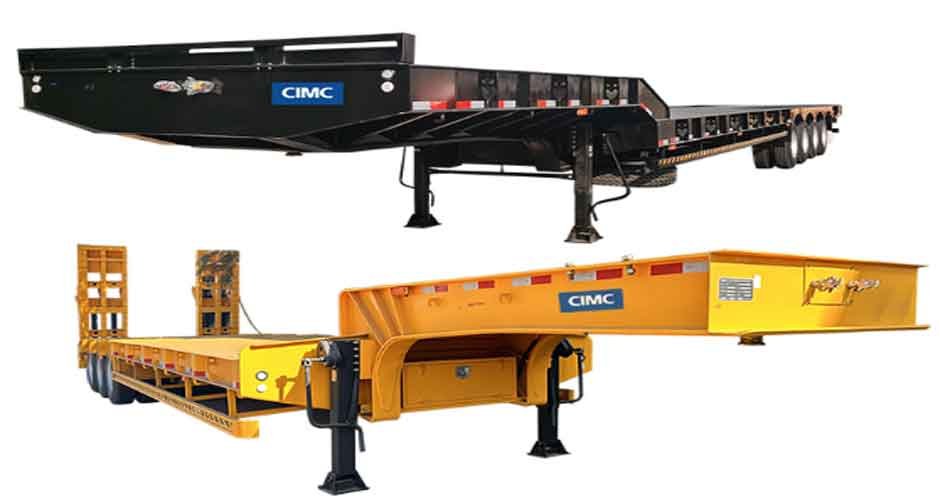 CIMC-Lowbed-Truck-Trailers