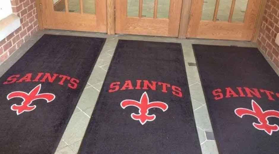 How Custom Mats Help Promote School Pride and Identity
