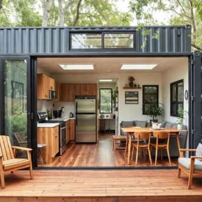 How to Build an Outdoor Workshop with a Shipping Container