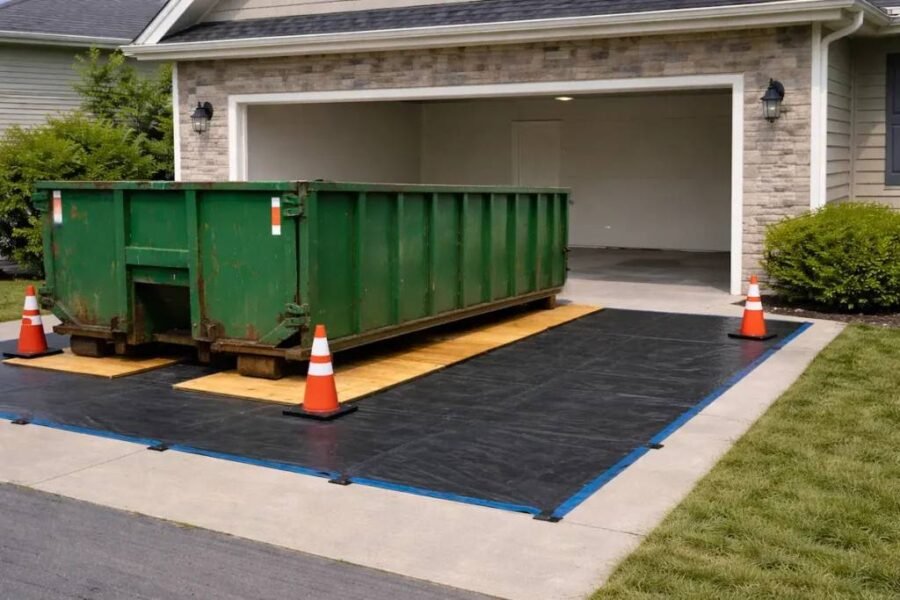 roll-off-dumpster-rental-placement-101-protecting-1